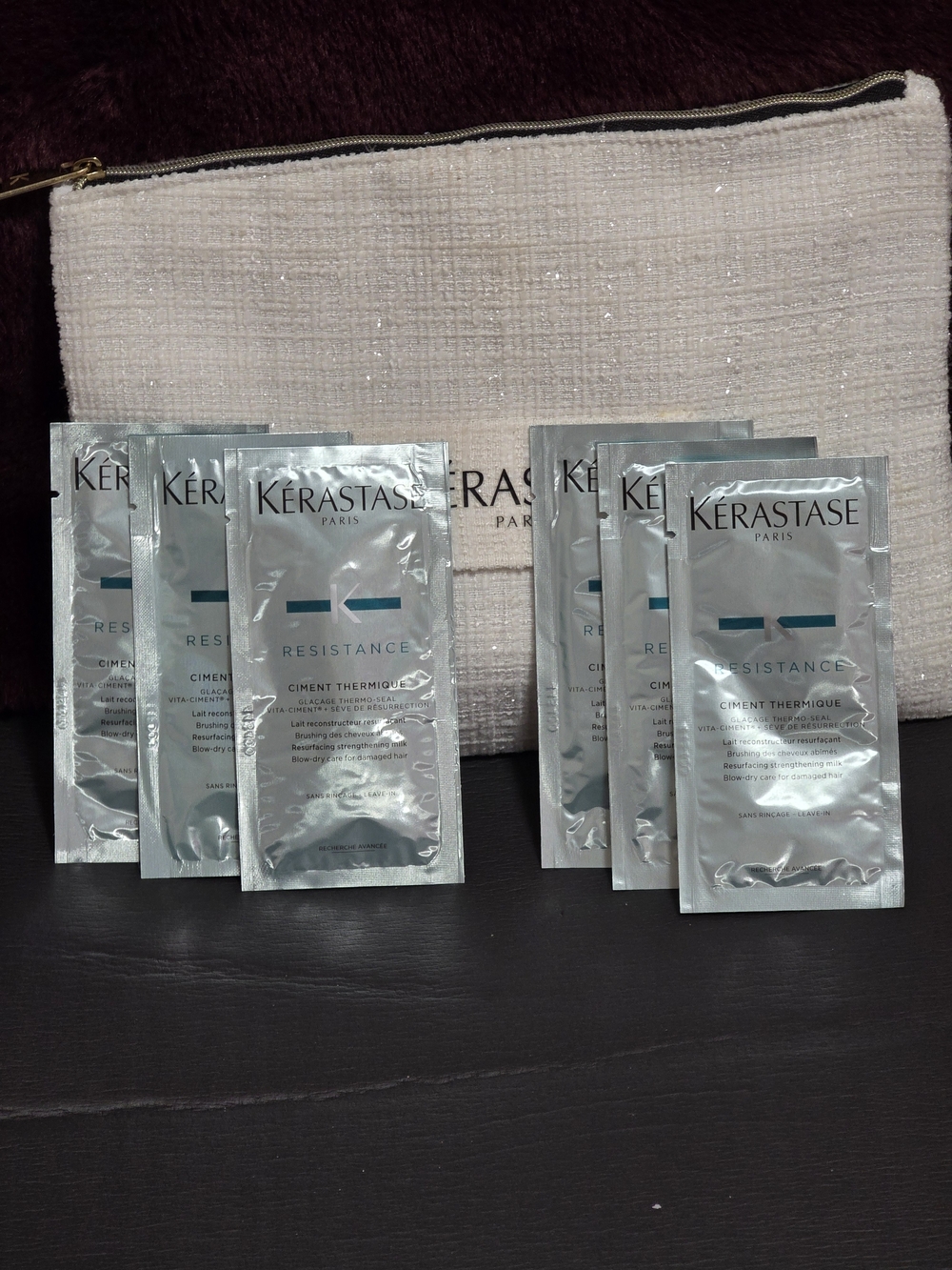 Resistance Ciment Thermique Heat Protectant Sachets TRIAL BUNDLE of 6